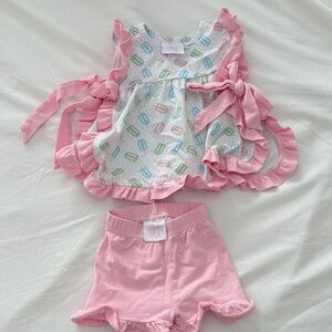 Stitchy Fish Side Tie Set